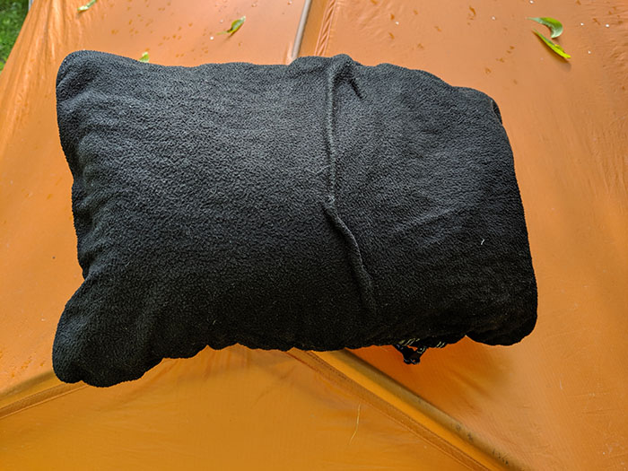 Hyperlite Mountain Gear Stuff Sack Pillow Review